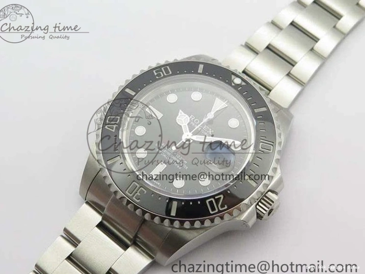 Best AAA Replica Sites SS 43mm Bracelet Dial 2017 Maker Best A StreetReady 3573 On 126600 BP Dweller Sea Edition Black 1:1 SS 1223